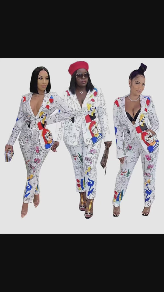 Sexy 2 Pieces Party Clubwear Tracksuit Outfit Set